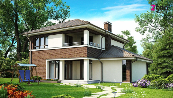 НЧ-02 Дом с пятью спальнями и гаражом 12.7*11.7 м. — фото 2