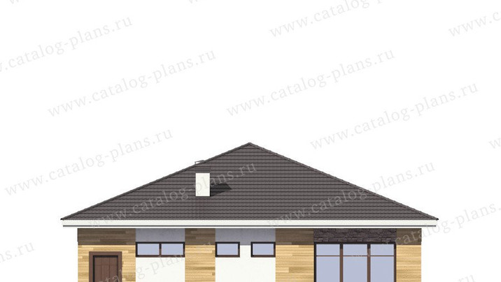 Р-88. Комфортабельный коттедж с сауной 12.5×12.5 метров. — фото 3