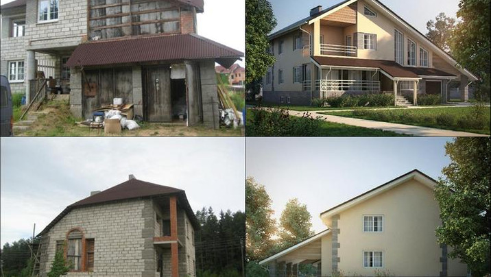 Реконструкция частных домов, квартир