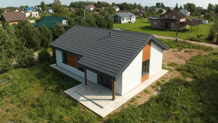 ВП-014 Одноэтажный дом с тремя спальнями 12.2*8.3 м. — фото 6