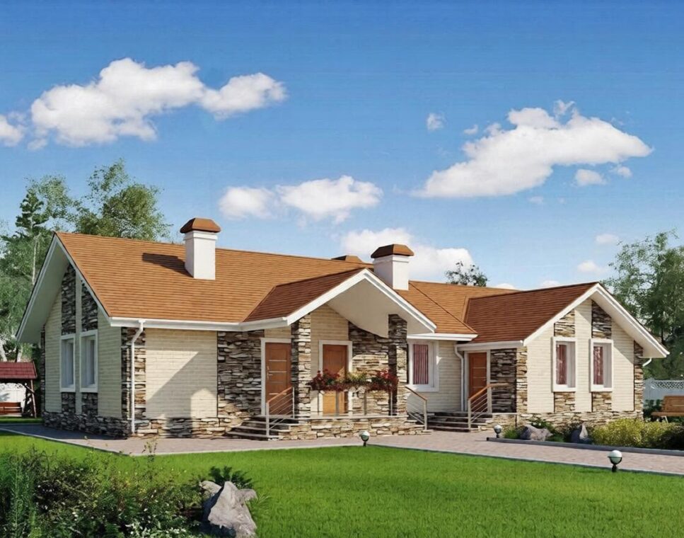 Проект К-55 размер 18.8 * 11.3 метров — фото 1