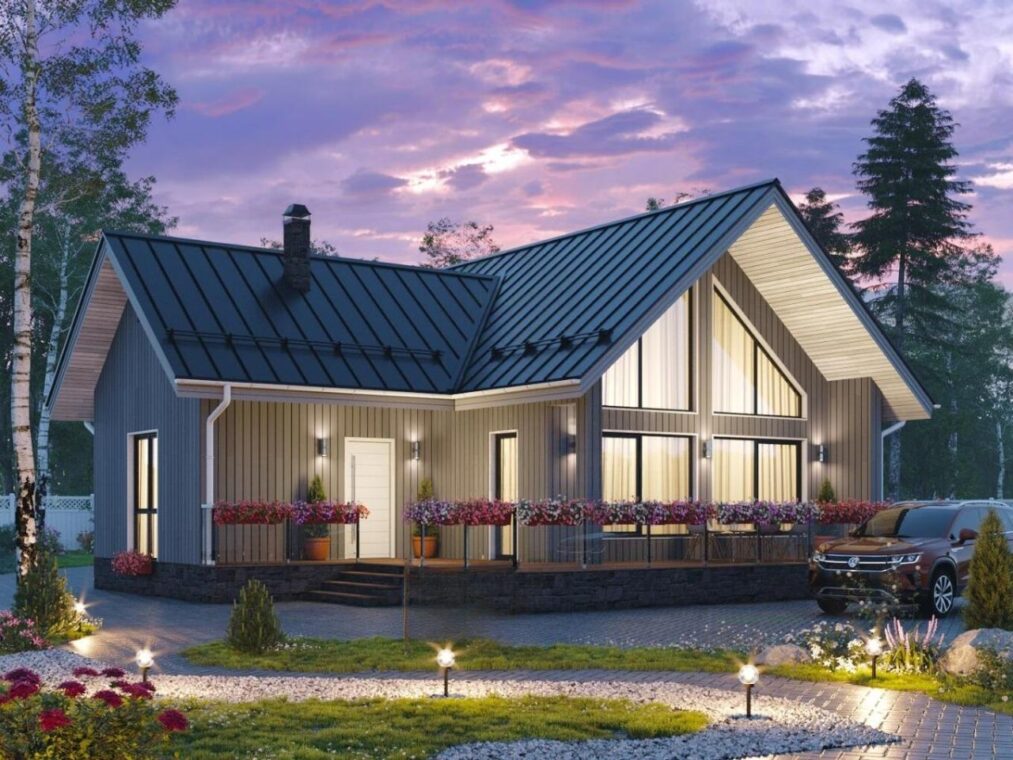 Н-55 Дом с тремя спальнями и вторым светом 11.5*12 м. — фото 2