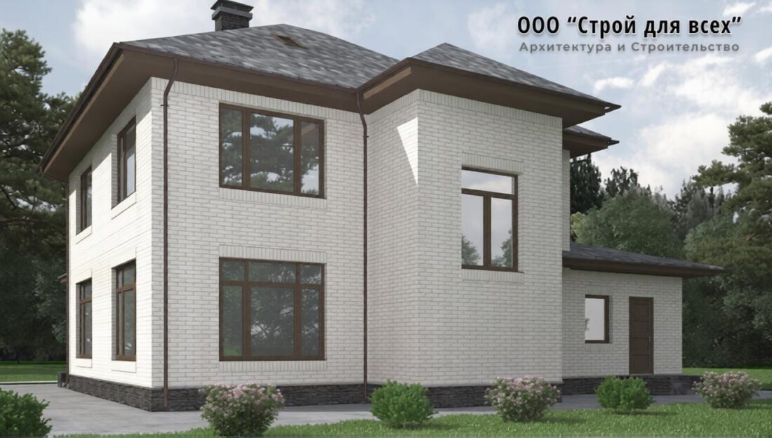 ПД-01.Двухэтажный дом с тренажерным залом и сауной 14 м x 13 м. — фото 5