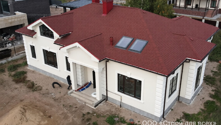 ПД-24 Коттедж с мансардой и четырьмя комнатами 19,9 м х 16,7 м. — фото 12