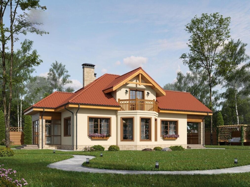 ФЦ-04. Коттедж с шестью комнатами и спорт-залом 15 м x 13. — фото 1