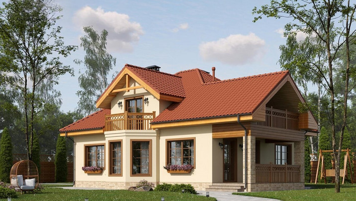 ФЦ-04. Коттедж с шестью комнатами и спорт-залом 15 м x 13. — фото 2
