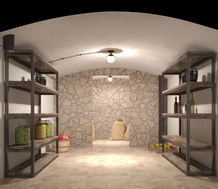 Проект заглубленного погреба 3*2 метров с тамбуром. — фото 4